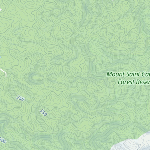 Map of Mount Nelson
