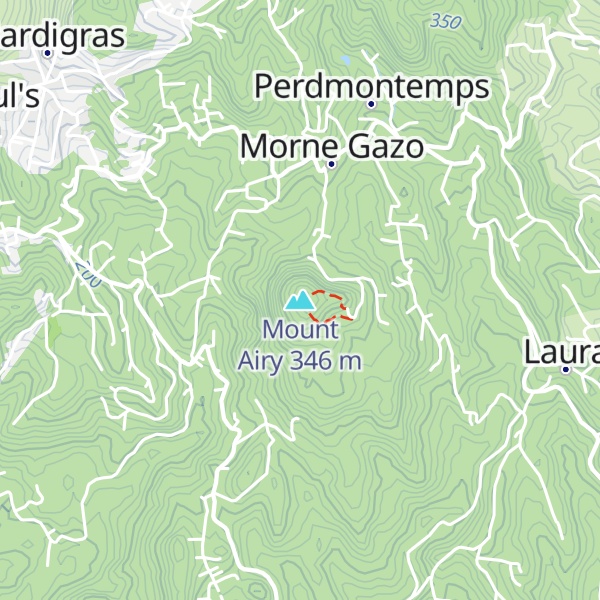 Map of Mount Airy