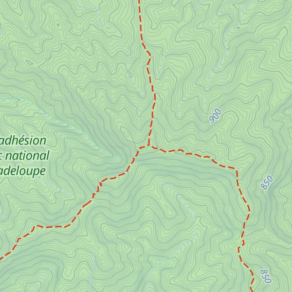 Map of Piton de Bouillante
