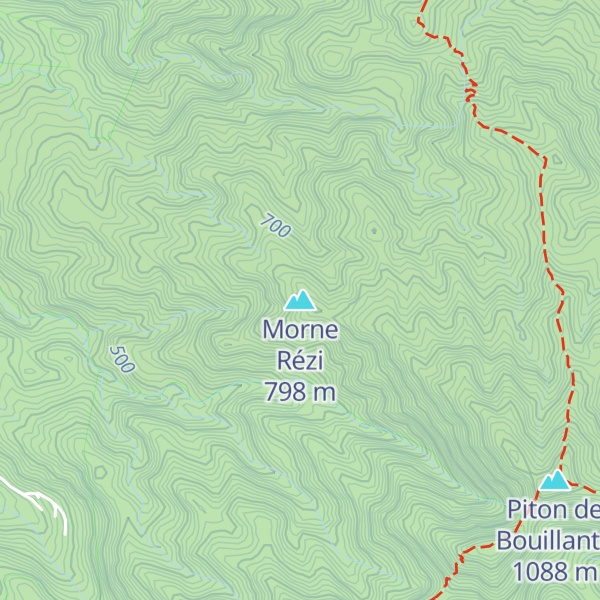 Map of Morne Rézi