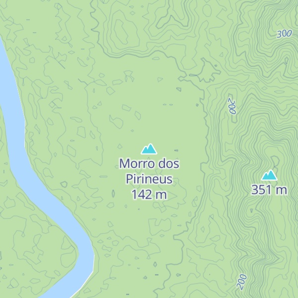 Map of Morro dos Pirineus
