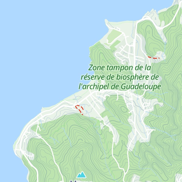 Map of Gîtes Rose des Vents