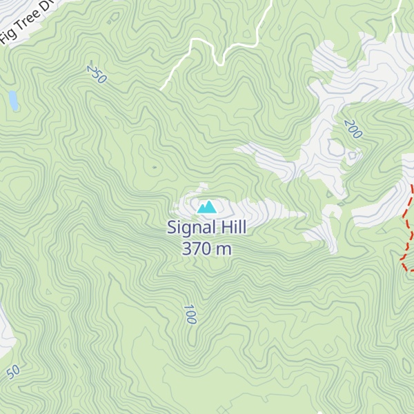 Map of Signal Hill