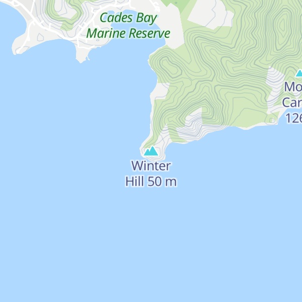 Map of Winter Hill