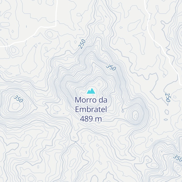 Map of Morro da Embratel