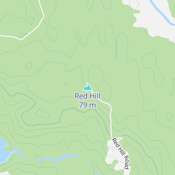 Map of Red Hill