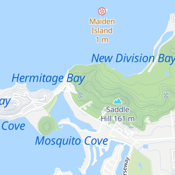 Map of Leonards Hill