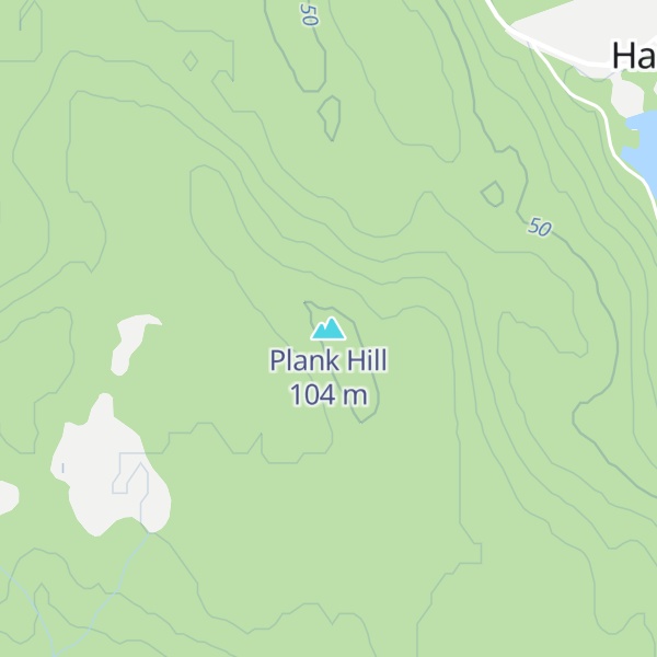 Map of Plank Hill