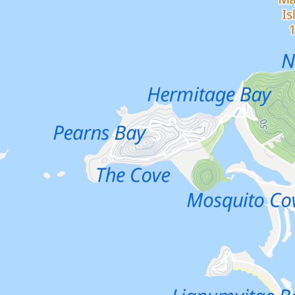 Map of Pearns Hill