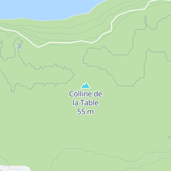 Map of Colline de la Table