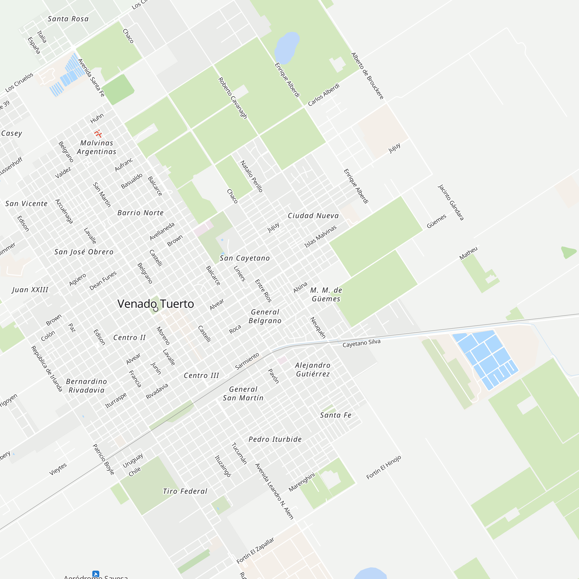 Casa Virginia map