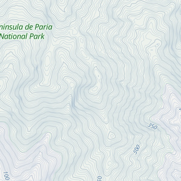 Map of Cerro Mejillones