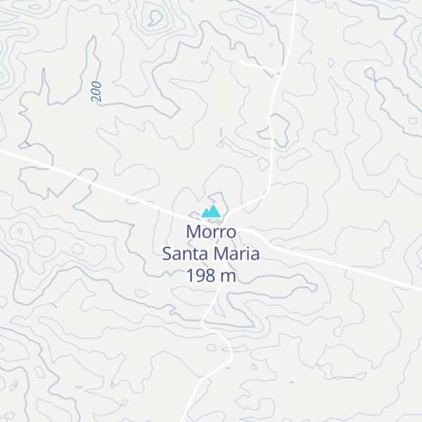 Map of Morro Santa Maria