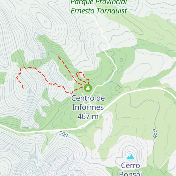 Map of Centro de Informes