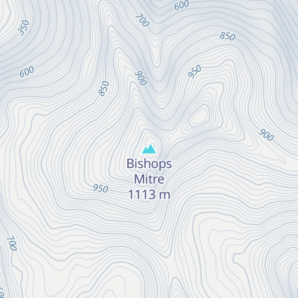 Map of Bishops Mitre