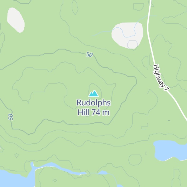 Map of Rudolphs Hill
