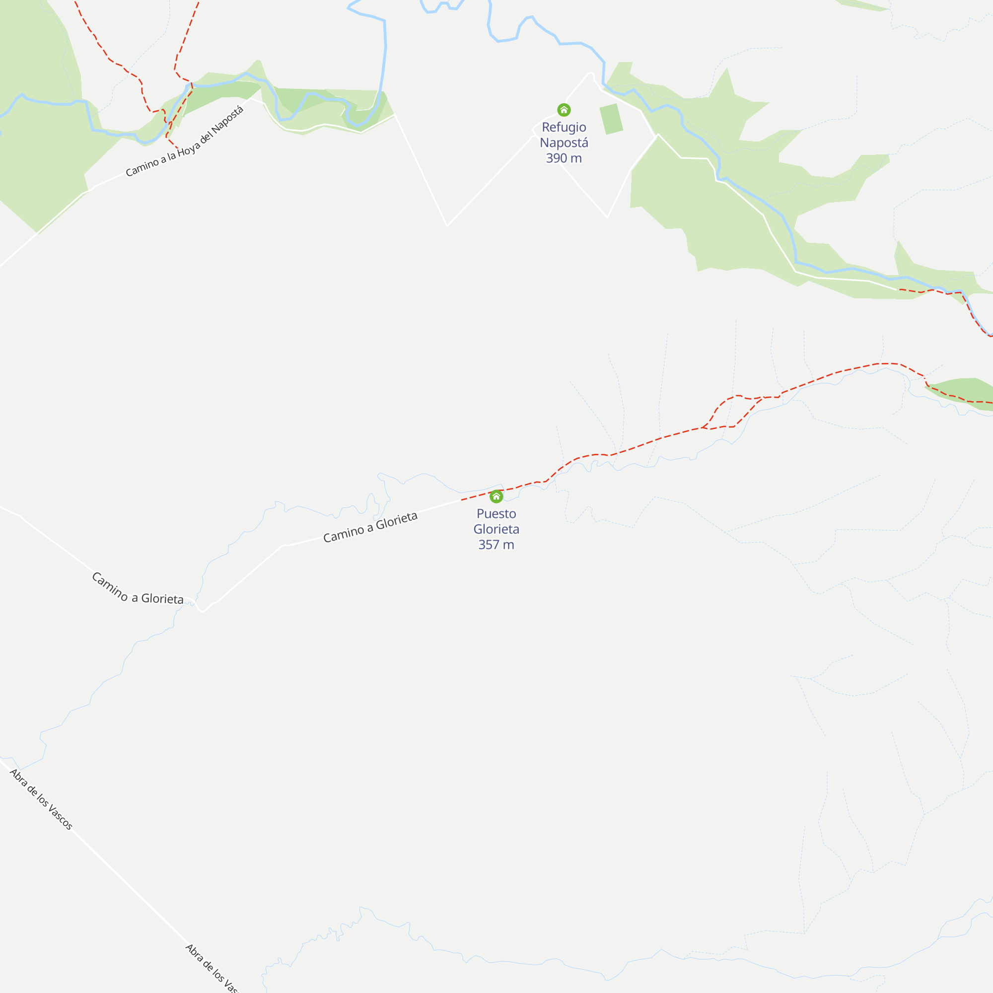 Puesto Glorieta map