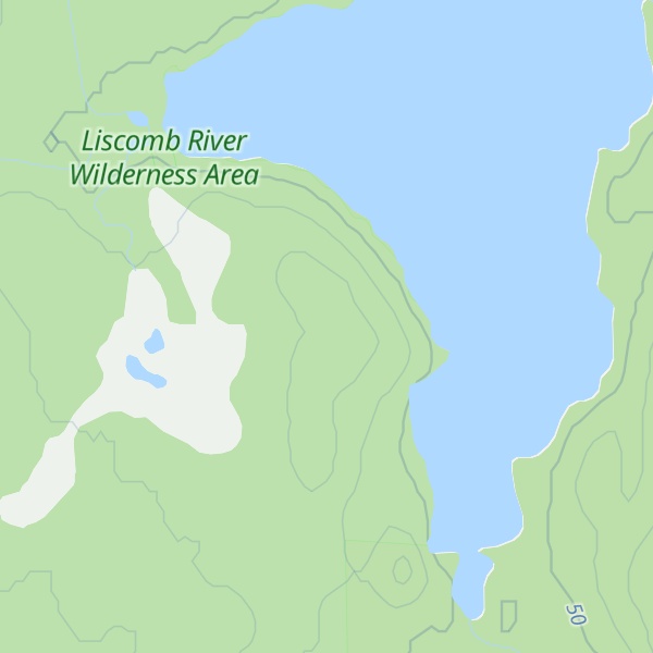 Map of Flat Beech Hill