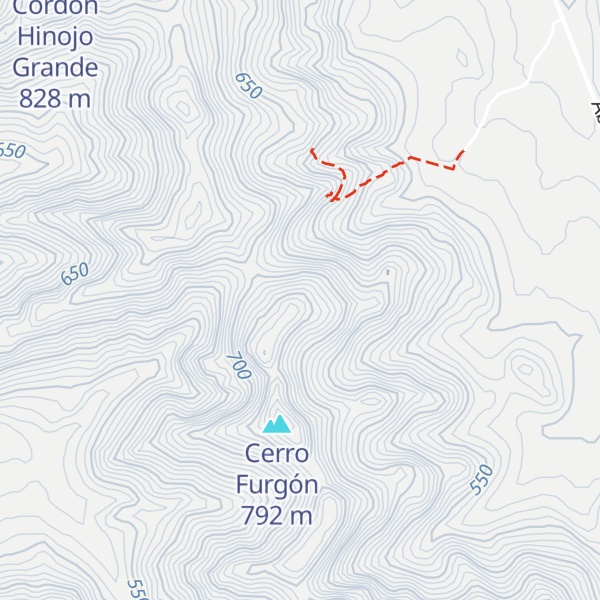 Map of Domo Cerro Pirámide