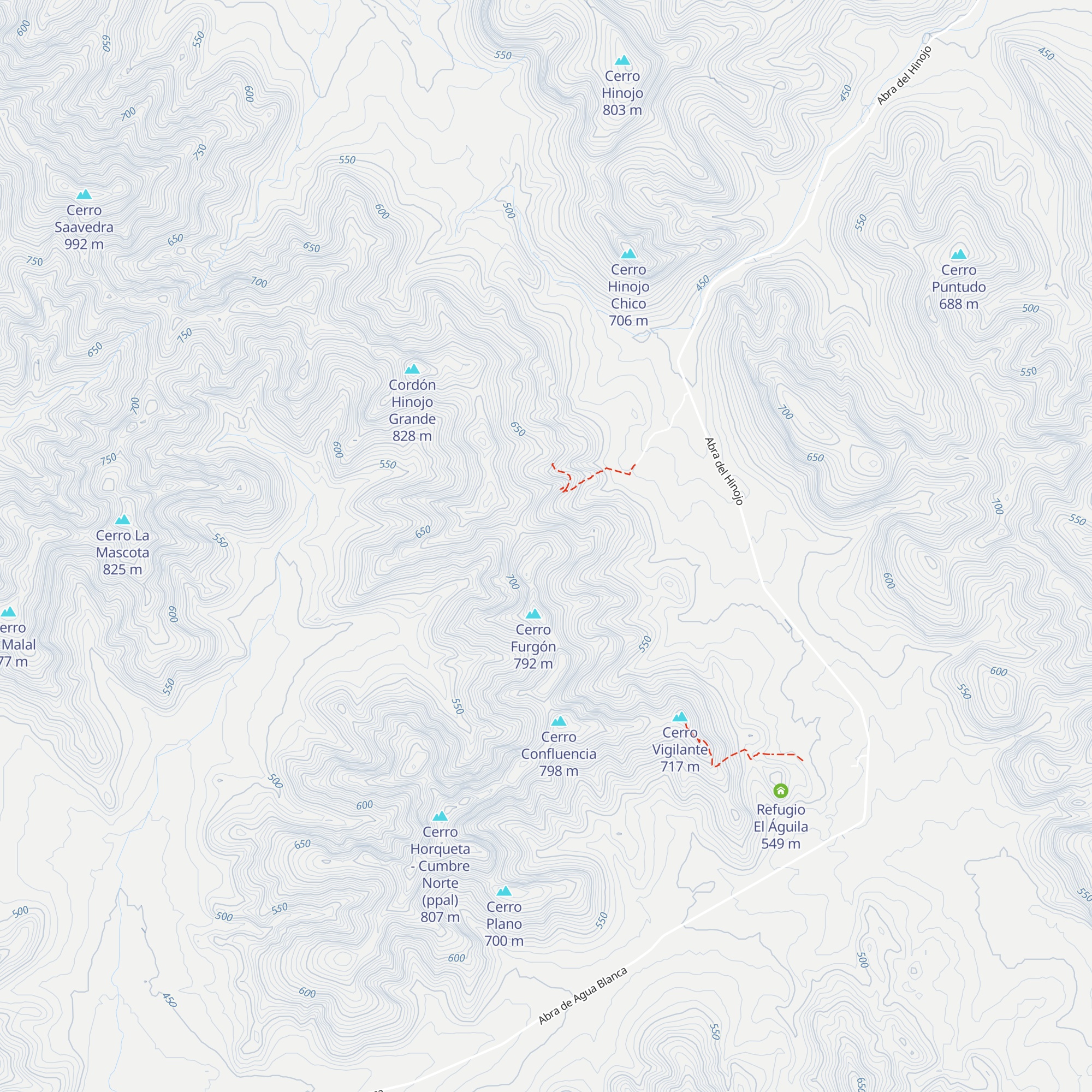 Domo Cerro Pirámide map