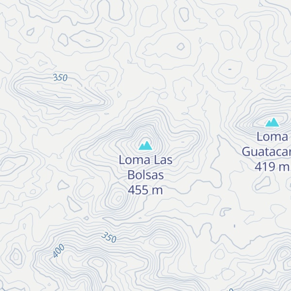 Map of Loma Las Bolsas