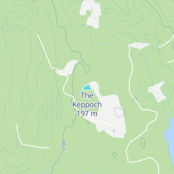 Map of The Keppoch