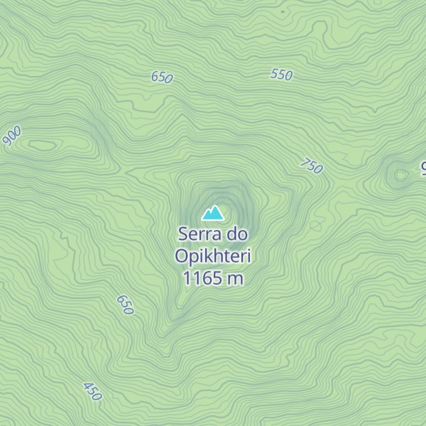 Map of Serra do Opikhteri