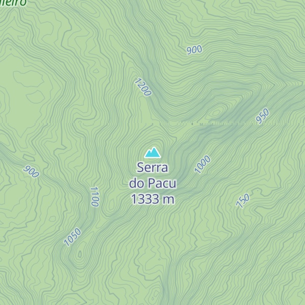 Map of Serra do Pacu