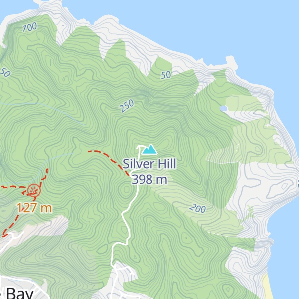 Map of Silver Hill