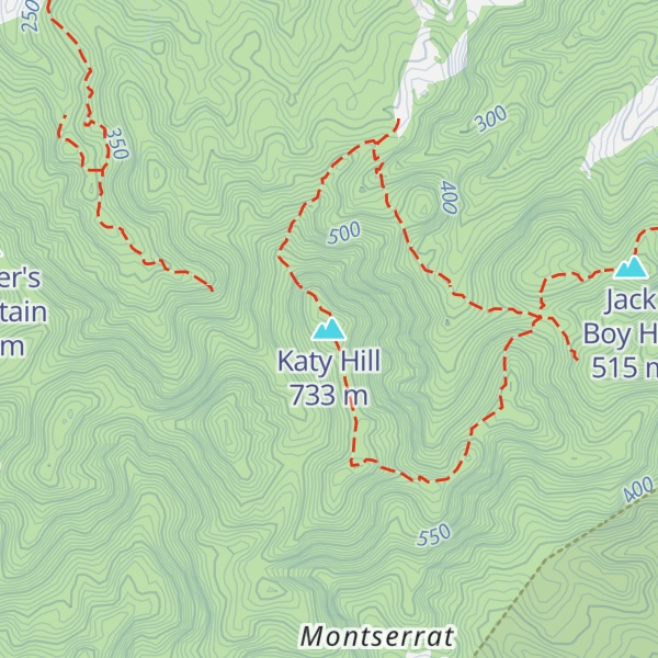 Map of Katy Hill