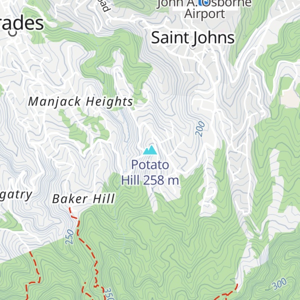 Map of Potato Hill