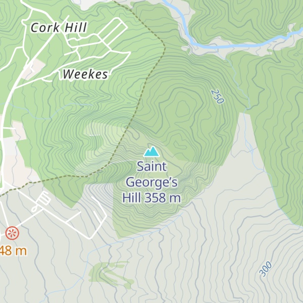 Map of Saint George’s Hill