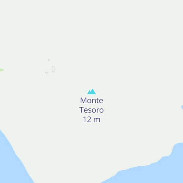 Map of Monte Tesoro