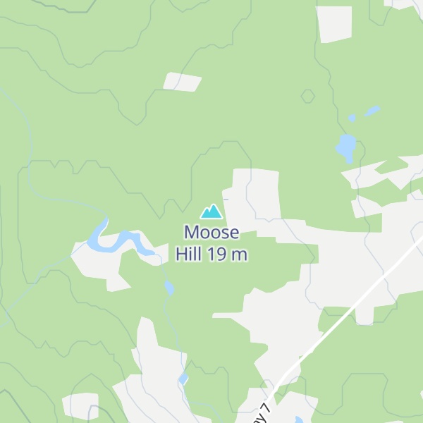 Map of Moose Hill