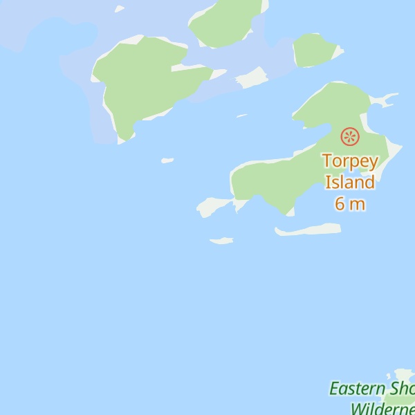 Map of Torpey Bluff