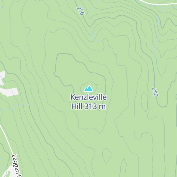 Map of Kenzleville Hill