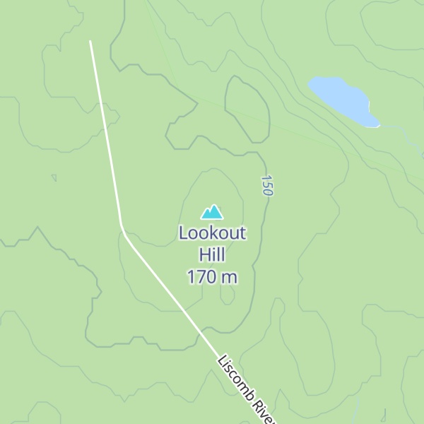 Map of Lookout Hill