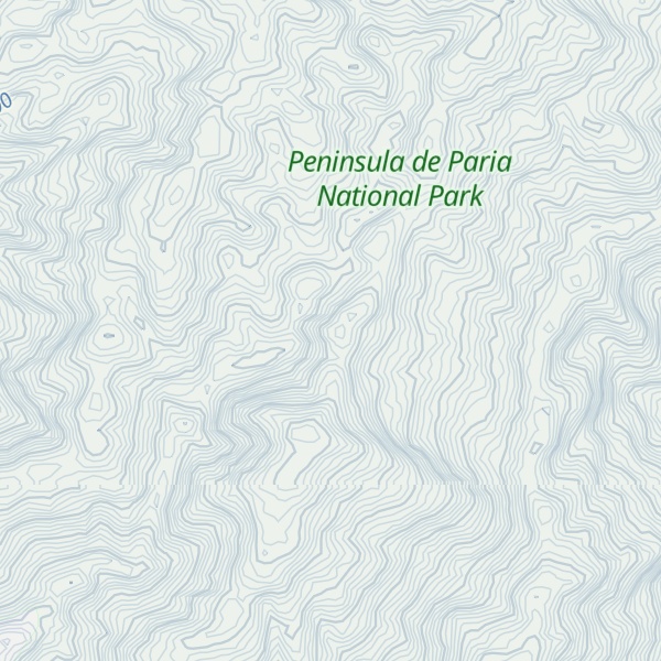 Map of Cerro Paraminal
