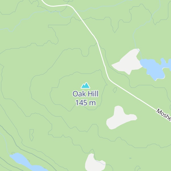 Map of Oak Hill