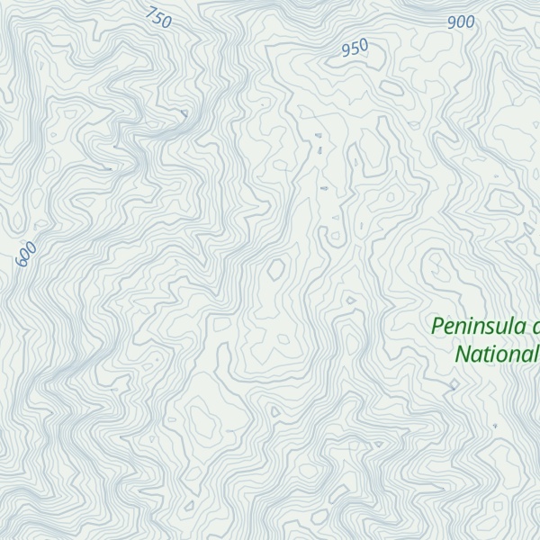 Map of Cerro Miramar