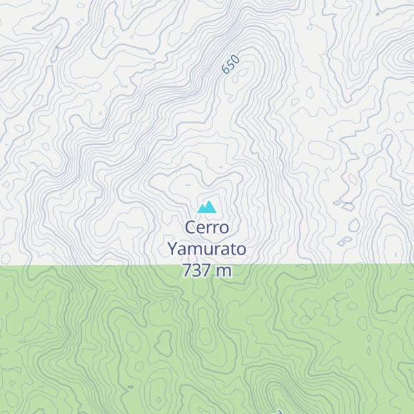 Map of Cerro Yamurato