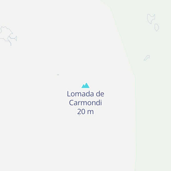 Map of Lomada de Carmondi