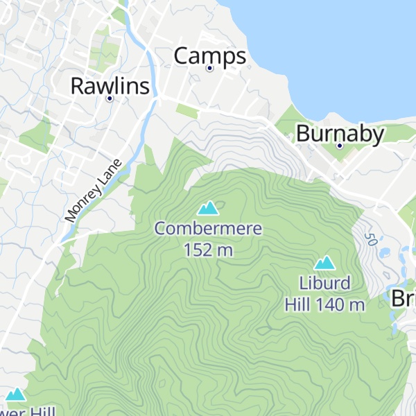 Map of Combermere