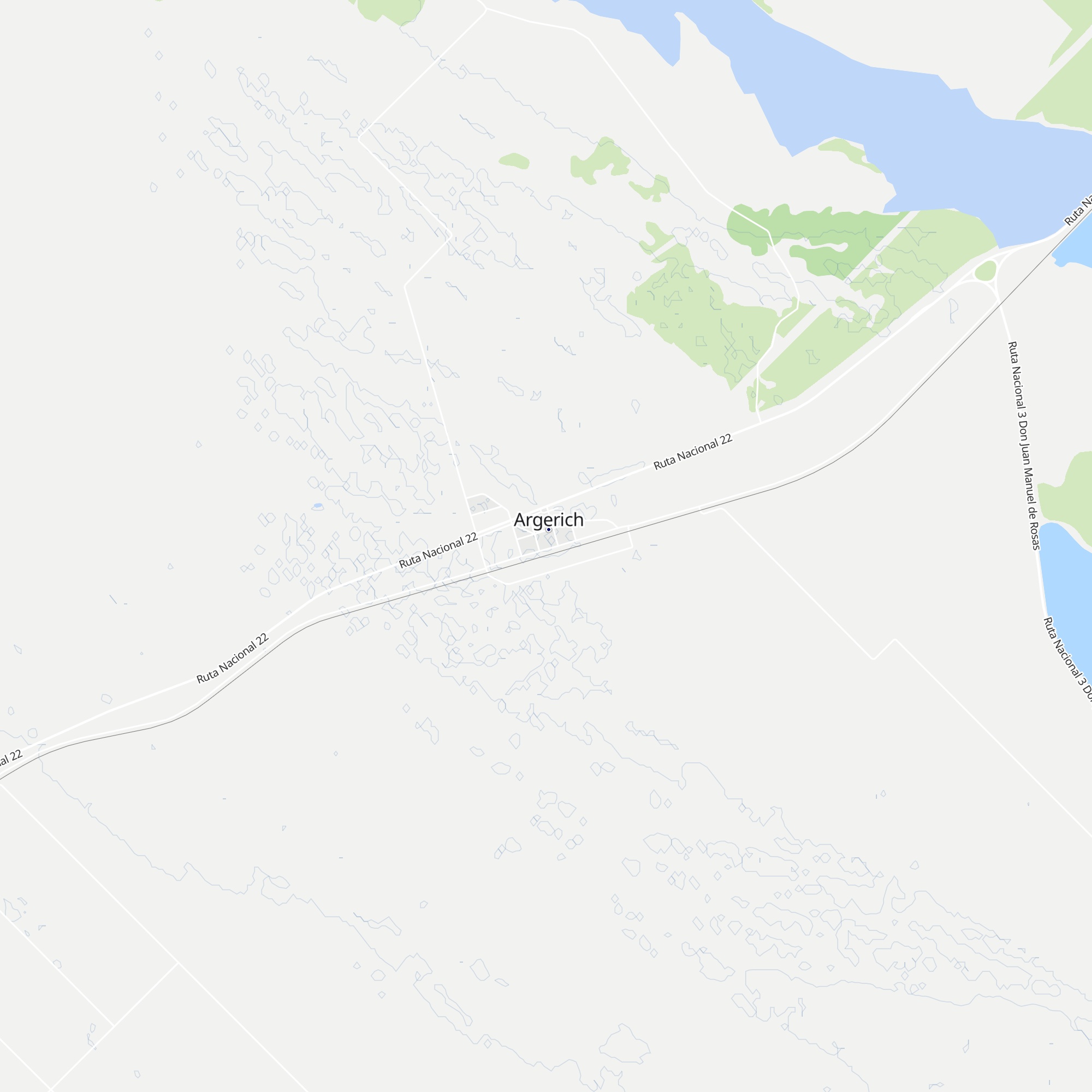 Refugio Motoviajeros Ruta 22 Km. 723 Argerich map