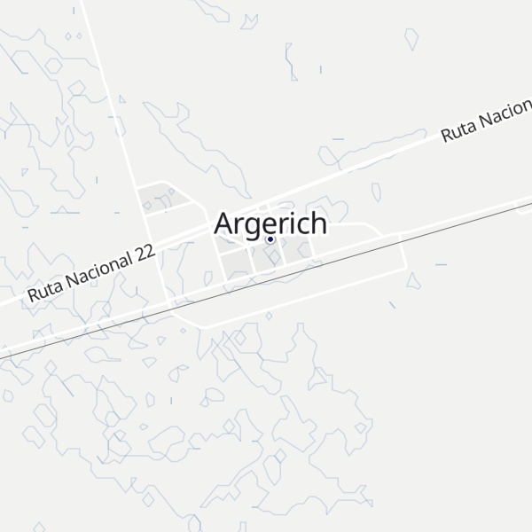 Map of Refugio Motoviajeros Ruta 22 Km. 723 Argerich