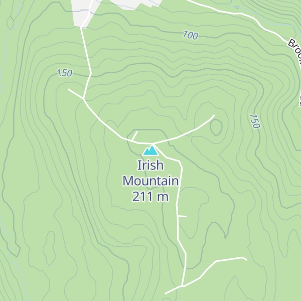 Map of Irish Mountain