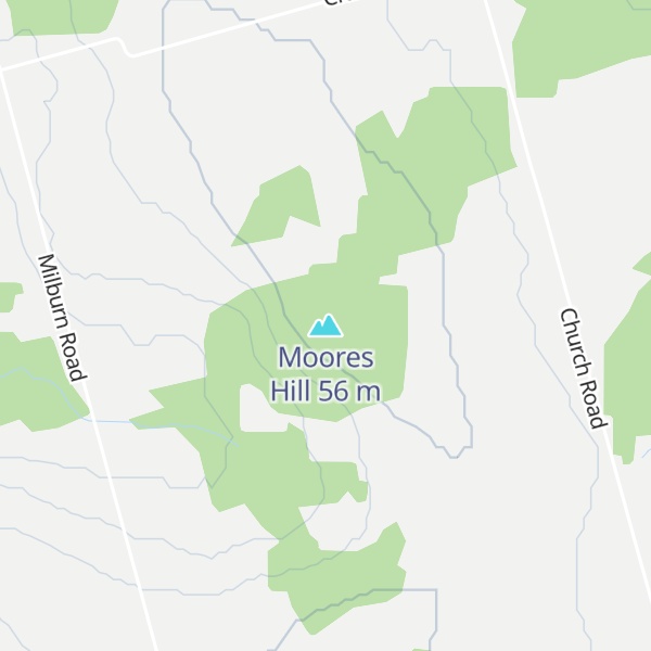 Map of Moores Hill