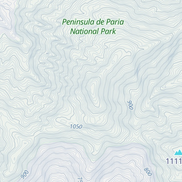 Map of Cerro Humo