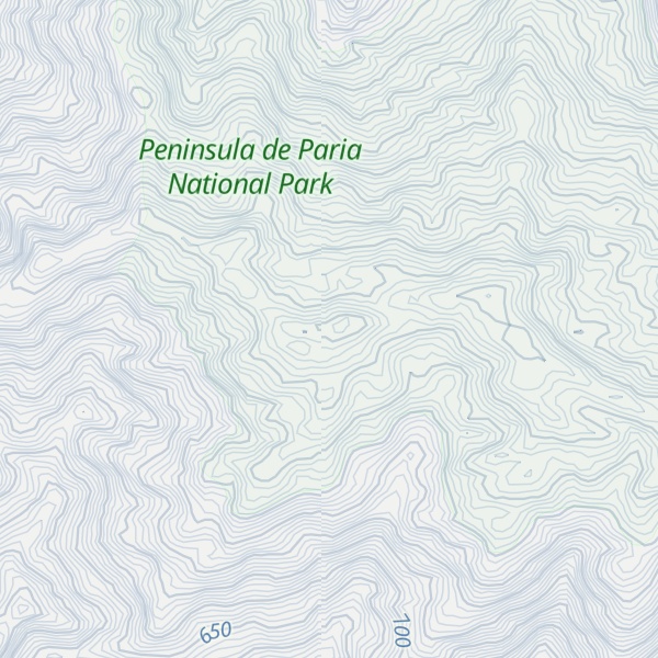 Map of Cerro Paraíso