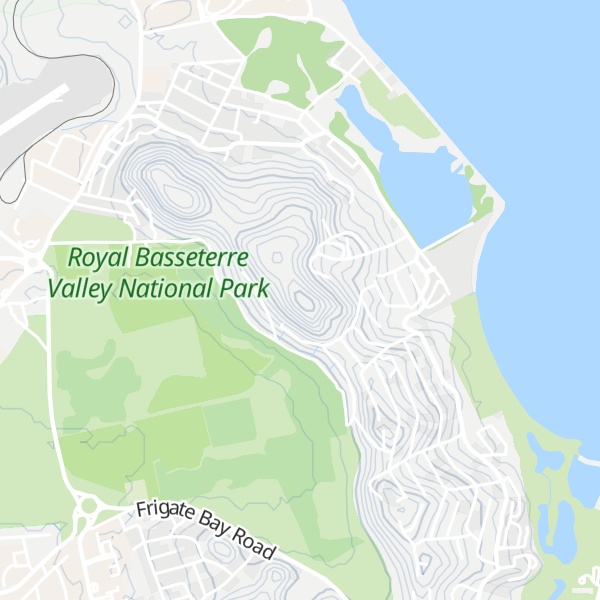 Map of Conaree Hills